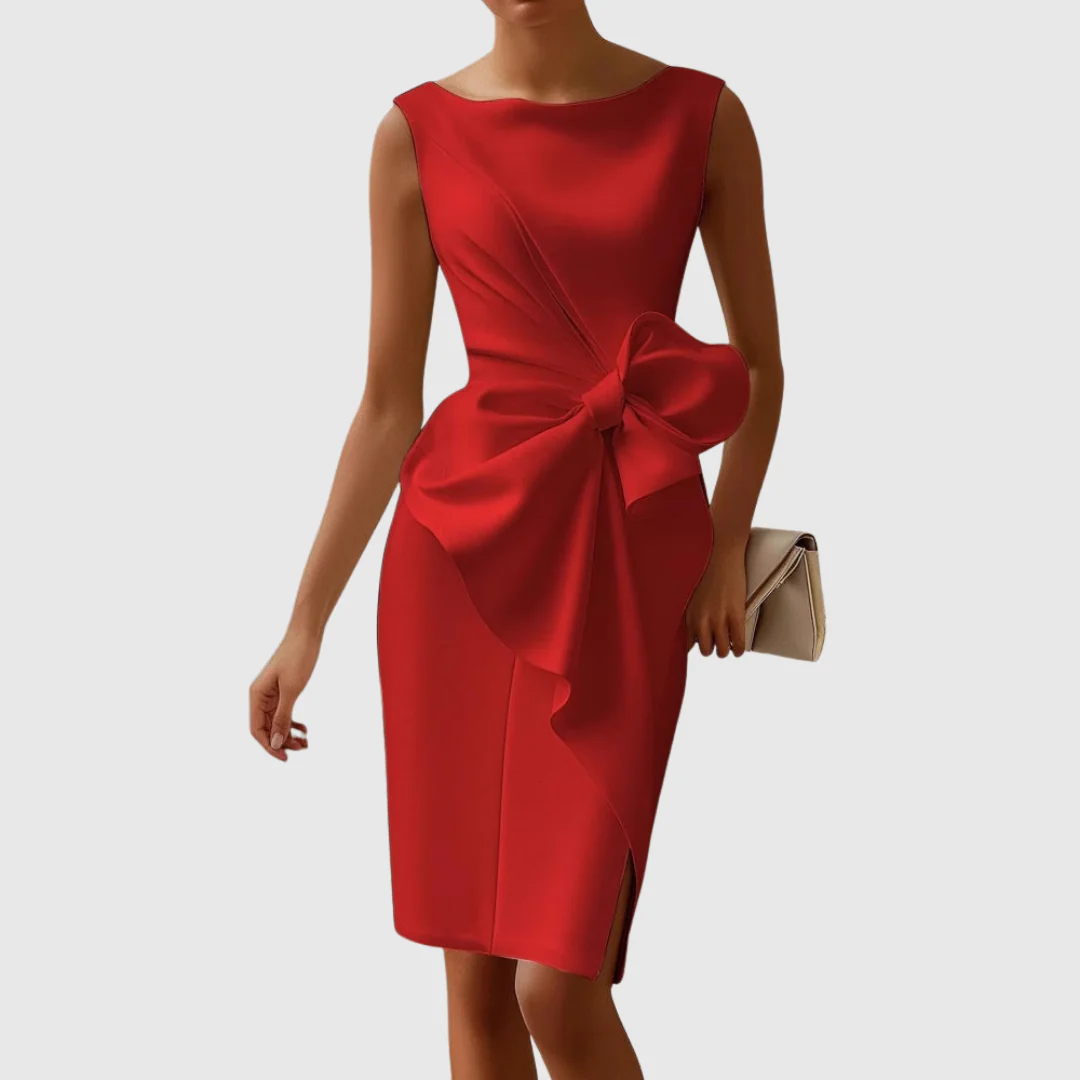 Yelsia | Vestido elegante sin mangas