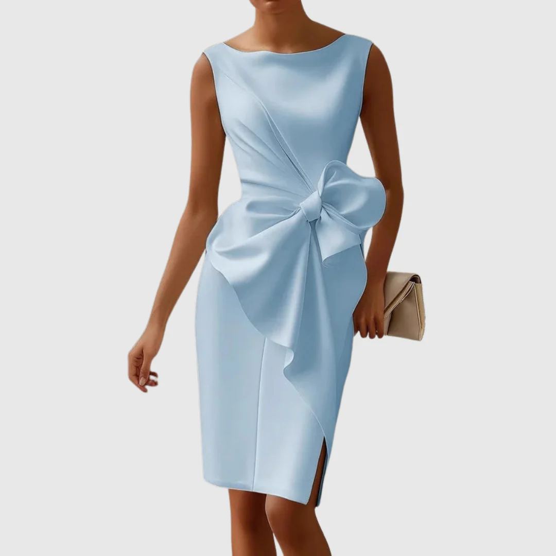 Yelsia | Vestido elegante sin mangas